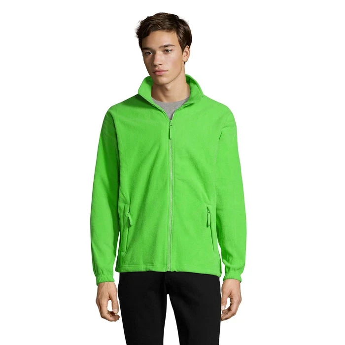 North Mens Zipped Fleece Jacket