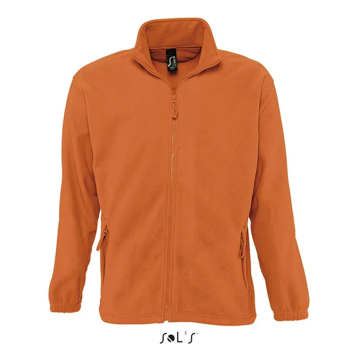 North Mens Zipped Fleece Jacket