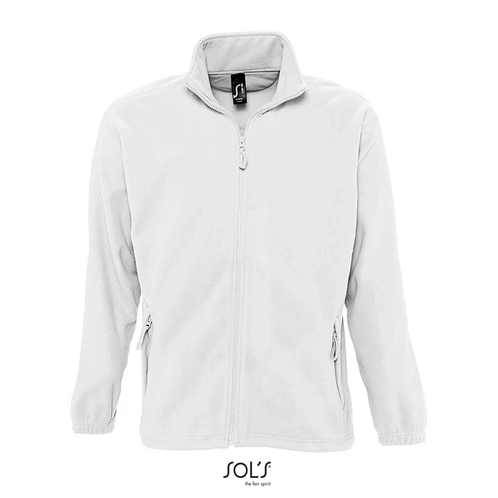 North Mens Zipped Fleece Jacket