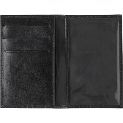 Split Leather Credit Card Wallet