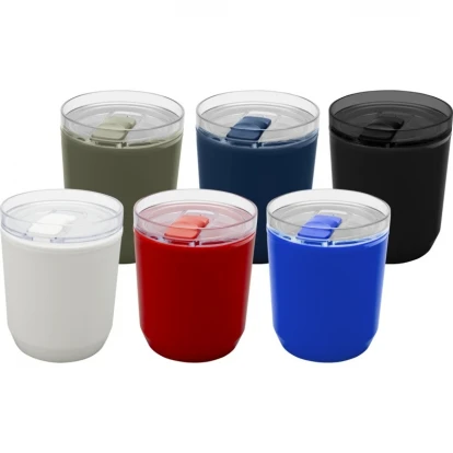 Hudson 180ml Recycled Plastic Double-Wall Tumbler