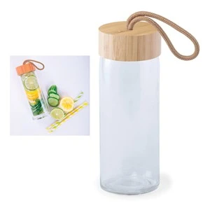 Glass Jar & Bamboo Lid 420ml