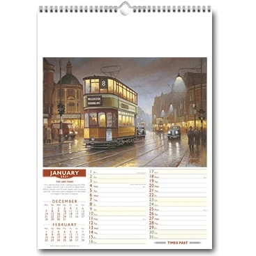 Times Past Wall Calendar