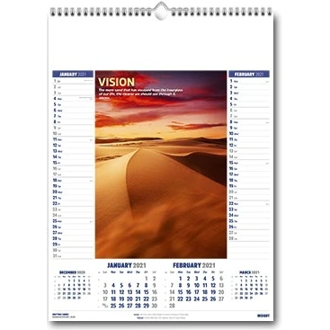 Insight Memo Wall Calendar