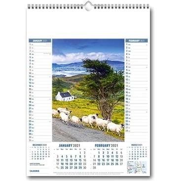 Caledonia Wall Calendar