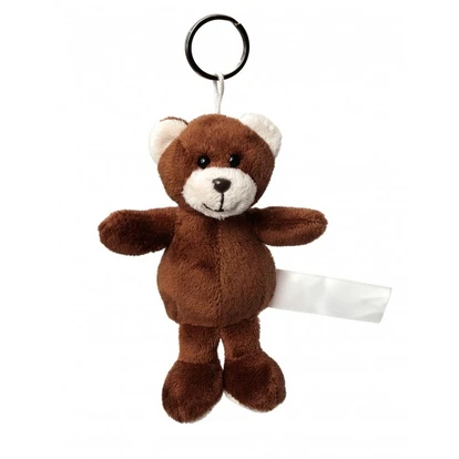 Plush keychain bear