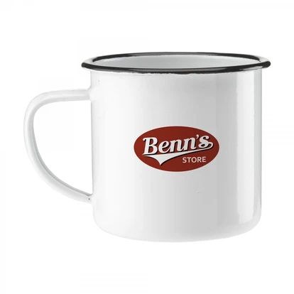 Promotional Retro Enamel Mug