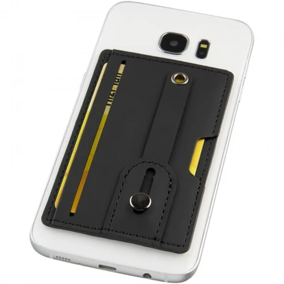 Prime RFID phone wallet with strap