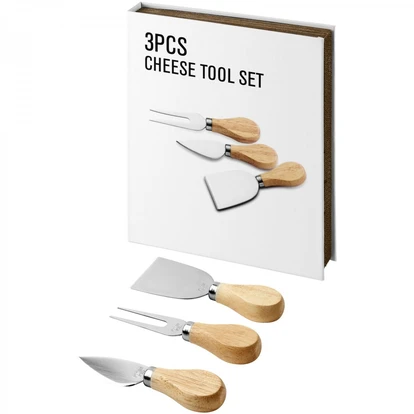 Nantes 3-piece cheese gift set