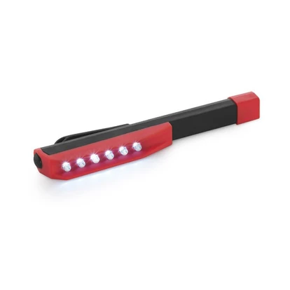 Flashlight With Rubber Finsh