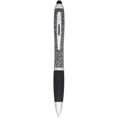 Nash speckled ballpoint pen with stylus