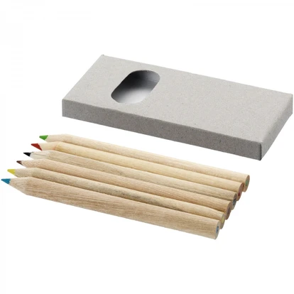 Ayola 6-piece coloured pencil set