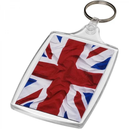 Baiji L6 large keychain with plastic clip