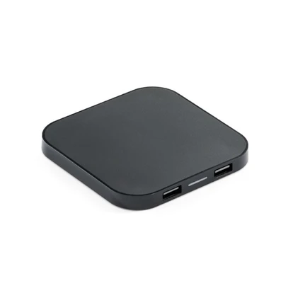 ABS Wireless Charger And USB 2.0 Hub