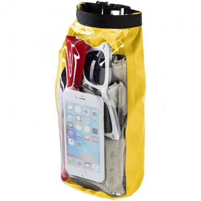 Tourist 2 litre waterproof bag with phone pouch