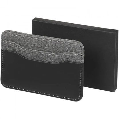 Heathered card holder