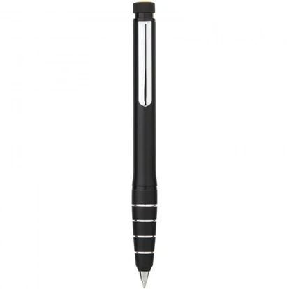 Jura dual aluminium ballpoint pen and highlighter