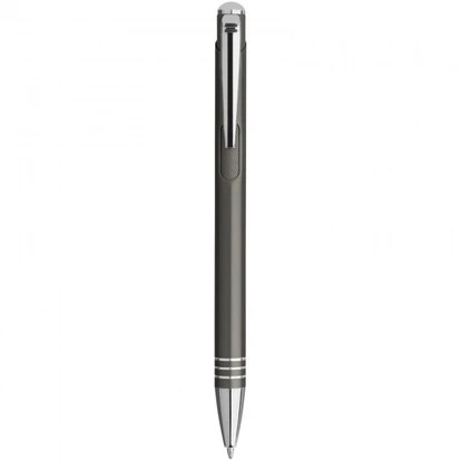 Izmir ballpoint pen with knurled pusher