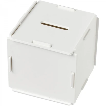 Collect square-shaped plastic money box