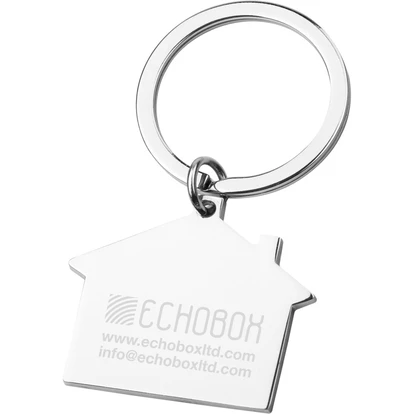 House Metal Keyring