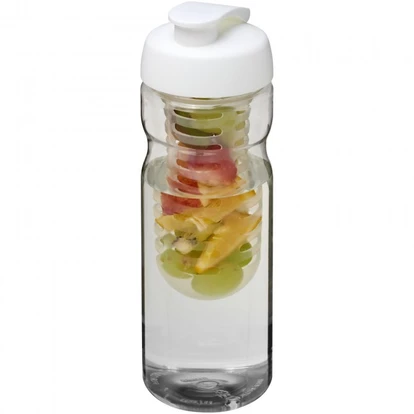 H2O Base® 650 ml flip lid sport bottle & infuser