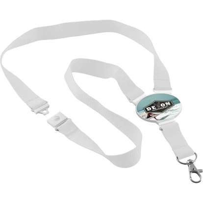 Elliptical Shape Snap Lanyard