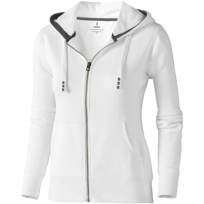 Arora hooded full zip ladies sweater