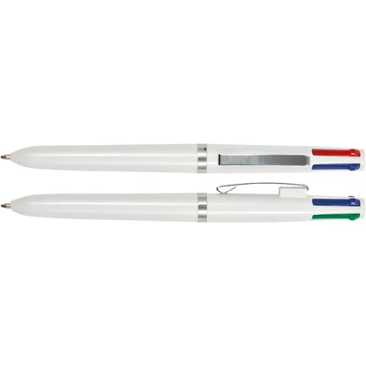 Four Colour Plastic Teachers Ball Pen