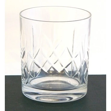 Heavy Cut Crystal Glass Tumbler