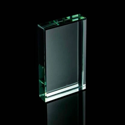 Jade Green Rectangular Paperweight