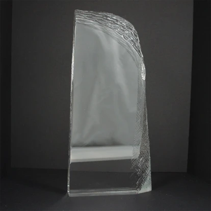 Large Optical Crystal Ice Layered Block Award