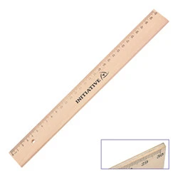 Wooden 30cm Ruler