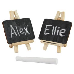 Mini Chalkboard Easel