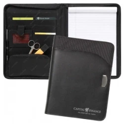 Toucan A4 Zipped Leather Conference Folder