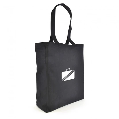 Dunham Black Canvas Shopper 10oz