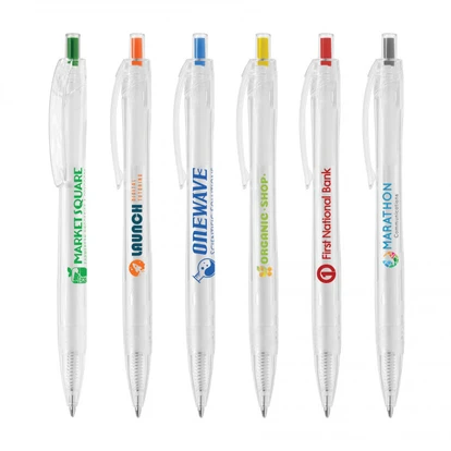 Aqua Clear Eco Recycled PET Plastic Pen