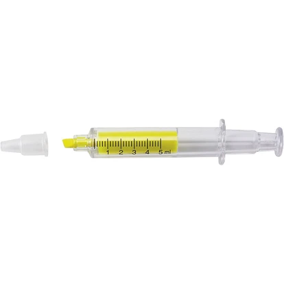 Syringe text marker