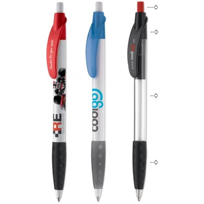 Cosmo ball pen combi rubber grip