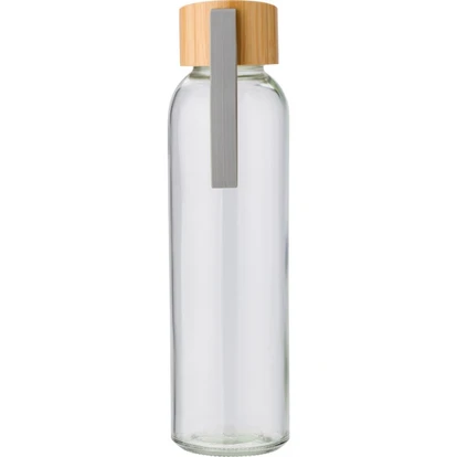 Glass drinking bottle 600ml