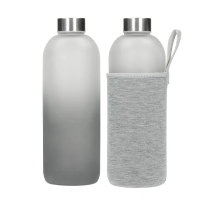 Glass bottle with case "Iced", 1.0 l