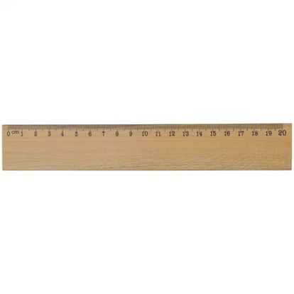 Ruler wood 20cm