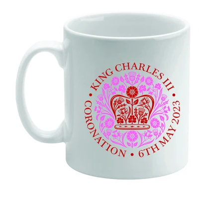 Printed Cambridge Coronation Mug