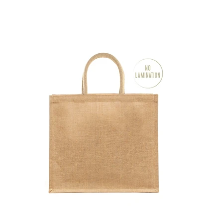 Kwenzi Stiffened Printed Jute Bag