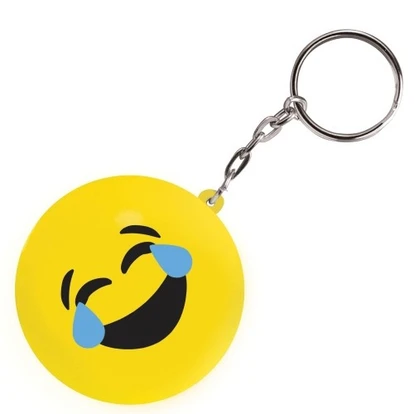 Stress Emoji Keyring