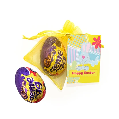 Creme Egg Organza Bag