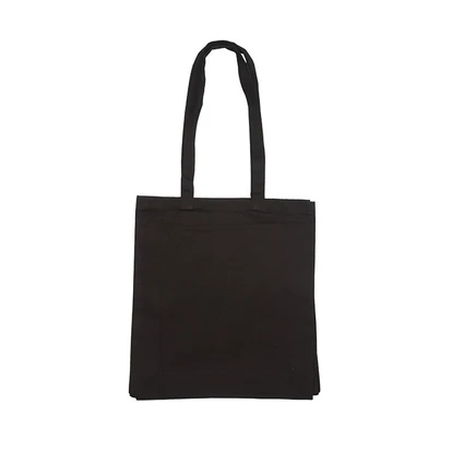 10oz Black Cotton Tote Bag