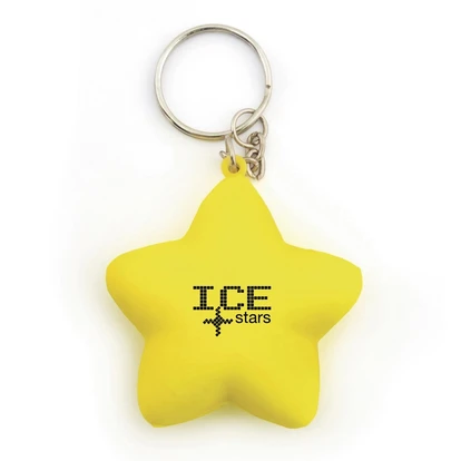 Stress Reliever Star Keyring