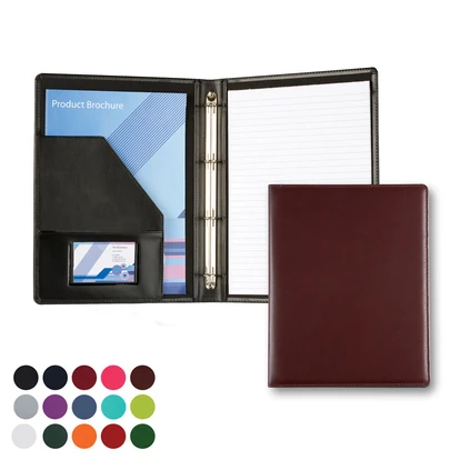 A4 Slim Ring Binder In Belluno Vegan PU