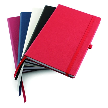 Deluxe Mix & Match A5 Casebound Notebook In Recycled Como