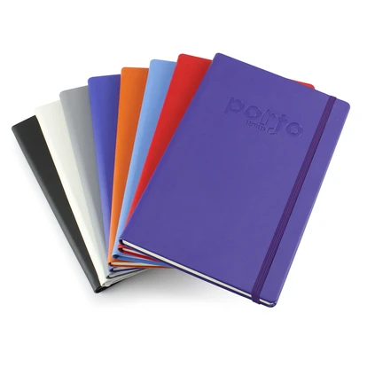 Eco A5 Casebound Notebook With Elastic Strap